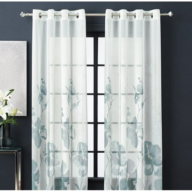 Panneau transparent floral hometrends