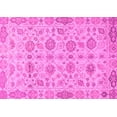 thumbnail image 1 of Ahgly Company Indoor Rectangle Abstract Pink Modern Area Rugs, 7' x 10', 1 of 4