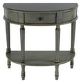 thumbnail image 1 of Beaumont Lane Traditional 31.5"W Wood Hand Painted Console Table in Green, 1 of 8