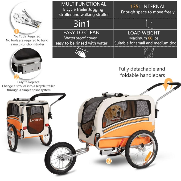 Sepnine 2 in 1 dog stroller sale