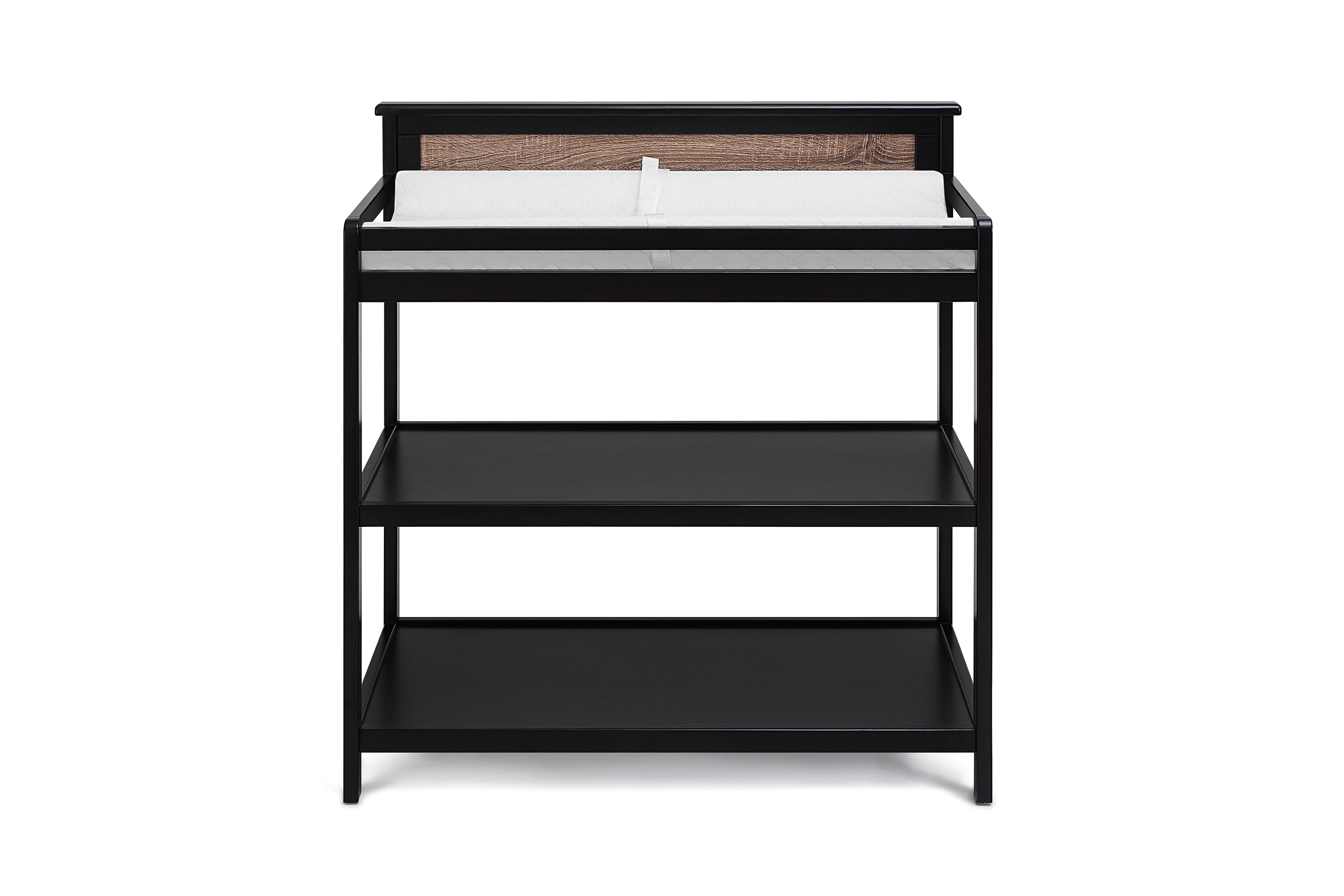 Suite Bebe Connelly Changing Table in Black and Vintage Walnut Finish