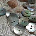 thumbnail image 2 of 100PCS/Lot 10mm Round Shell Sewing Buttons 2 Hole Button Natural Shell Buttons Color Japan Mother Of Initation Pearl Buttons, 2 of 4