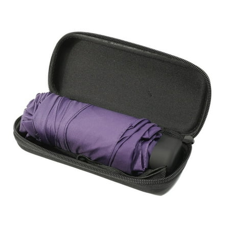 Mini Five-Fold Folded Pocket Windproof Folding Rain Sun (Best Mini Folding Umbrella)