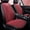 Red, variant on Breathable Ventilated Car Seat Cushion & Backrest - One-Piece Connected Style, All-Season Use with Summer Cooling, Provides Comfort in Multiple Driving Scenarios, Fits Most Car Seats