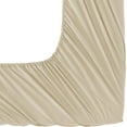 thumbnail image 4 of Elegant Comfort Fitted Sheet Wrinkle-Free 1500 Series 1-Piece Fitted Sheet, Queen Size, Cream, 4 of 5