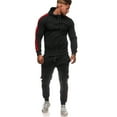 thumbnail image 4 of goowrom Man Zipper Hooded Sweatshirt+Running Jogging Pant Athletic Clothes, 4 of 7