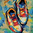 thumbnail image 4 of Stephen Chambers 20x20 White Modern Wood Framed Wall Art Titled - Air Jordan 14, 4 of 6