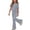 Gray, variant on ATOGUTA Girls' Clothes Size 5T-15 Short Sleeve Shirt and Flare Pants Set Perfect for Casual School Outings Holidays Red