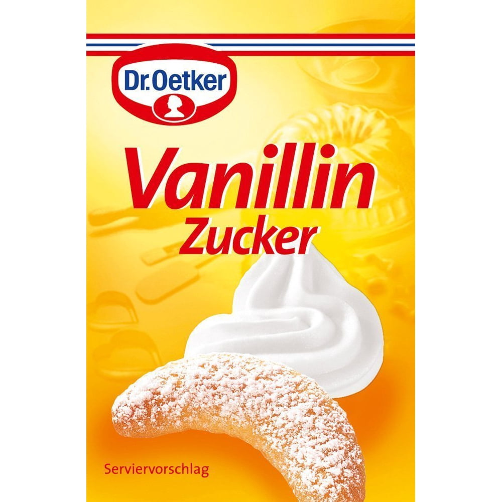 Dr. Oetker Vanillin Zucker (Vanilla Sugar) (4 x 5 bags) - Walmart.com ...