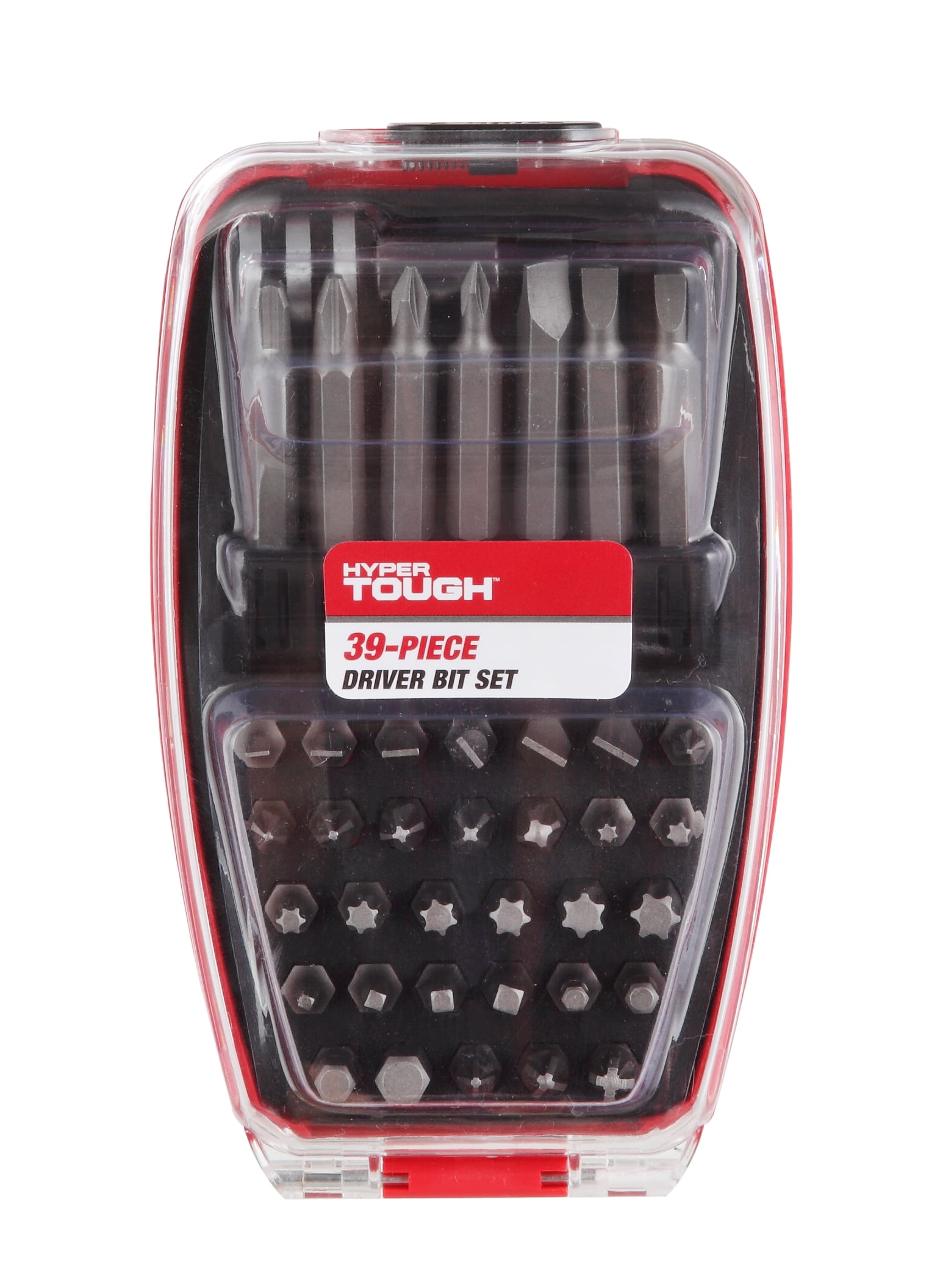 Hyper Tough 39Piece Drill Bit and Drive Kit with Plastic Case