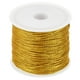 thumbnail image 1 of Uxcell Cordón Metálico de 20m/22yardas, 1 Rollo de Hilo de Adorno de 0.8mm de Diámetro, Dorado, 1 of 5