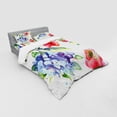 thumbnail image 3 of Ambesonne Art Bedding Set 3 Pcs, Summer Flowers Branch, Twin XL, Multicolor, 3 of 3