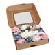 thumbnail image 2 of Caja de flores artificiales Set Rosas Plantas de para bebés Flores nupciales con tallos para bodas Arreglos florales para Decoración, 2 of 9