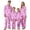 Pink, variant on Family Matching Sleepwear Set for Parents and Kids - Cozy Family Nightwear for Relaxed Lounging and Bonding Customizable Pajamas for Shared Comfort and Weekend Comfort