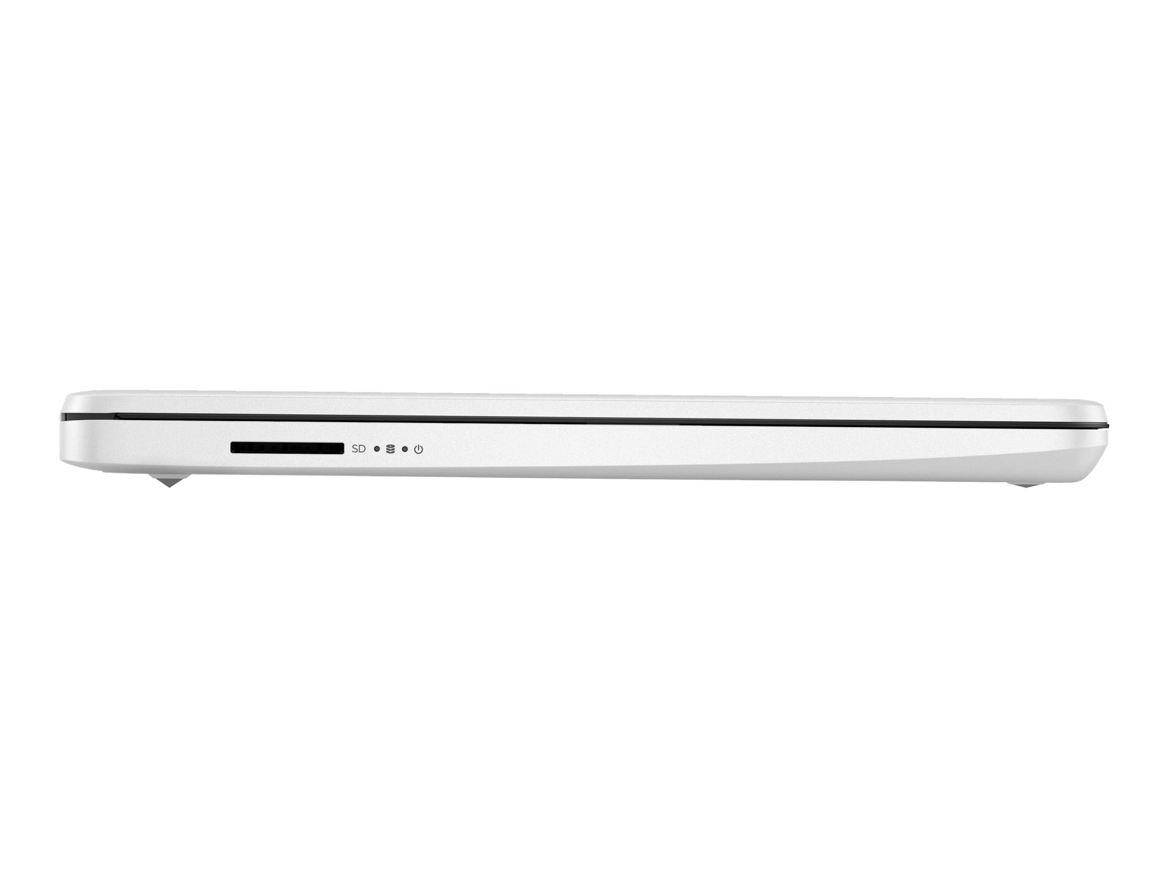 HP 14-dq0032dx 14" HD Notebook Computer, Intel Celeron N4020 1.1GHz, 4GB RAM, 64GB eMMC Flash Memory, Windows 11 Home S Mode, Snowflake White