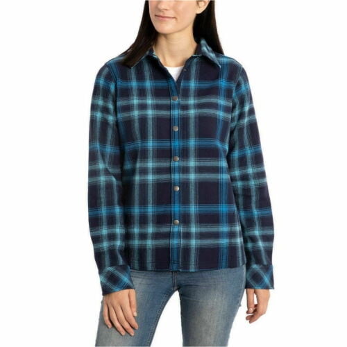 Orvis Orvis Women's Fleece Lined Shirt Jacket ( Blue Nova Plaid