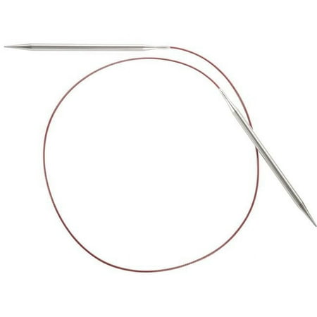 UPC: 0812208027587 | Red Lace Stainless Steel Circular Knitting Needles 32 -Size 3/3.25mm