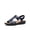 NAVY, variant on Women's Arch Support Sandals Comfortable T-Strap Thong Sandals with Adjustable Buckle Orthotic Casual Beach Walking Summer Flat Sandals