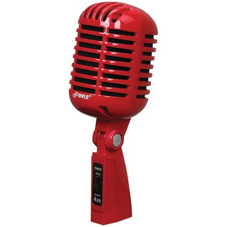 Pyle Pro® Classic Retro Vintage-style Dynamic Vocal Microphone (The Best Dynamic Microphone)