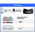 thumbnail image 4 of Weathertech Ombre de Fenêtre TS1240K1 TechShade; Kit Complet de Véhicule; Direct-Fit; Argent / Noir Réversible; Utilise des Pare-Soleil / Friction pour Maintenir en Place; Rouler avec Crochet et Sangle de Boucle pour le Stockage, 4 of 6
