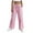 Pink, variant on Duqingm Loose Pants for Women Womens Pants Elastic Waist Lightweight Pants for Women Casual Lounge Wide Leg Pants Woman Beige,XL