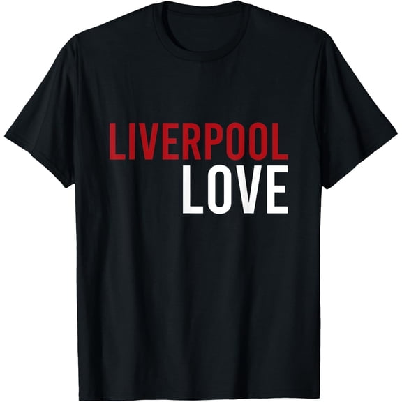 Liverpool England fans T-Shirtmen and women can wear, black, white, gifts.S,M,L,XL,2XL,3XL,1461XL