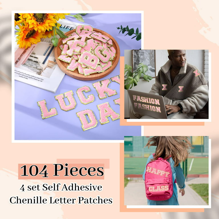 Self Adhesive Chenille Number Patches – Poppy Lee Lane