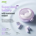 thumbnail image 5 of Acer Bluetooth 5.4 True Wireless In-Ear Earbuds - Rotating Charging Case, HiFi Deep Bass Surround, Sound Leakage-Free, Lightweight Comfort Fit, 5 of 9