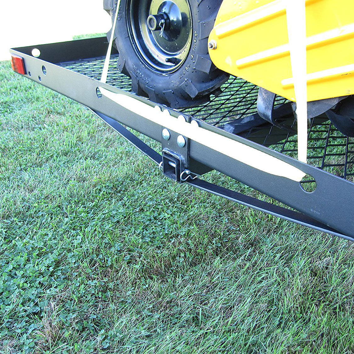 tow tuff cargo carrier with bike rack
