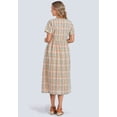 thumbnail image 2 of Woman Within Plus Size Short-Sleeve Seersucker Dress, 2 of 4