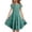 Green, variant on RTKFRFLM Kids Solid Round Neck Ruffle Sleeve Tiered Cake Dress Sweet Princess Party Gown for Girls Summer Birthday Wedding Guest School Formal Outfits White 12-13 Years