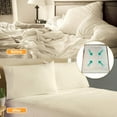 thumbnail image 6 of MAINYU 4 Pack Bed Sheet Holder Straps Criss-Cross Sheets Stays Suspenders Keeping Fitted Or Flat Bedsheet in Place for Twin Queen King Mattress Holders Elastic Clips Grippers Fastener Garters Bands, 6 of 7