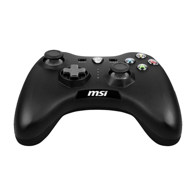  MSI Force GC30V2 Wireless Gaming Controller, Dual Vibration  Motors, Dual Connection Modes, Interchangable D-Pads, Compatible with PC &  Android
