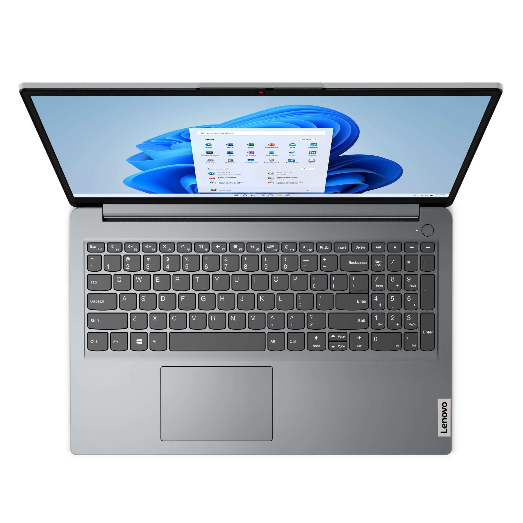 Lenovo IdeaPad 1 15.6 inch Laptop Intel Core i5-1235U 16GB RAM 512GB SSD Cloud Grey