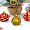 thumbnail image 2 of HadinEEon Christmas Ornaments Set, 16pcs Christmas Balls for Xmas Tree Decoration, 2.36 Inch Xmas Hanging Decor, Red and Gold, 2 of 6