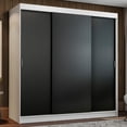 thumbnail image 2 of Ropero Closet Madesa Reno 3 Puertas Corredizas BN, 2 of 10