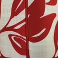 thumbnail image 5 of Ruby Red Outdoor Printed Leaves Pillow 18 x 18 in Red Ivory, 5 of 5