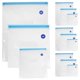 thumbnail image 3 of 1 Set Reusable Food Vacuum Sealed Bags With Clips Food Storage Bag Vacuum Bags, 3 of 3