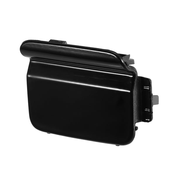 Tapa de gancho de remolque para coche, Compatible con BMW 550i 528i 535i 2008-2010, parachoques trasero negro de plástico duradero