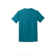 thumbnail image 5 of Port & Company Men's Core Cotton Classic Comfort and Relabeling Casual T-Shirts Teal Medium, 5 of 5