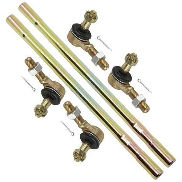 Caltric 2 Tie Rod Sets Compatible with Yamaha Raptor 700R Yfm700 Yfm-700 2009 2011 2012-2019