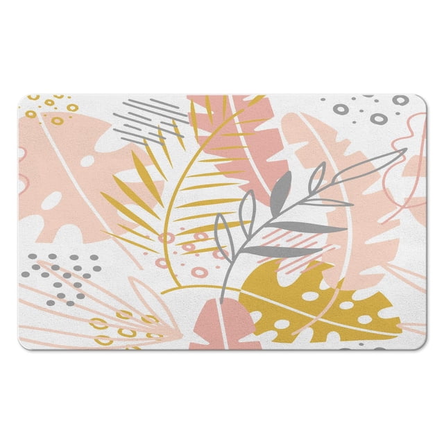 Stylishly Soft & Washable Boho Botanical Indoor Rug by Lahome – Perfect for Every Room!
