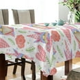 thumbnail image 4 of Coolnut Happy Easter Pattern Fabric Rectangle Tablecloth - Waterproof and Wrinkle-Resistant Table Cloth 54x72 Inch Table Cover for Indoor & Outdoor Dining House Decor, 4 of 7
