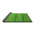 thumbnail image 2 of Ahgly Company Indoor Square Abstract Green Modern Area Rugs, 6' Square, 2 of 4
