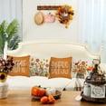 thumbnail image 2 of Fall Pillow Covers 18x18 Set of 4, Fall Decorations for Home - Thanksgiving Decorations Autumn Cushion Case for Couch, 2 of 6