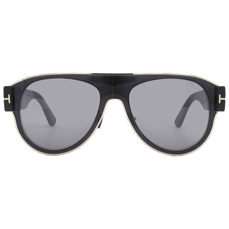 Tom Ford Lyle Smoke Flash Pilot Men's Sunglasses FT1074 01C 58