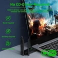 thumbnail image 4 of 1200Mbps WiFi USB Adapter Dual Band 2.4G+5Ghz Wi-Fi Dongle 4 Antenna 802.11AC USB3.0 High-Speed Wireless Network Card wifi Receiver PC/Laptop, 4 of 5