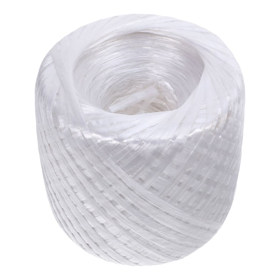 ETEREAUTY Reusable White Plastic Rope for Packing Bundling Shipping and Marine Applications