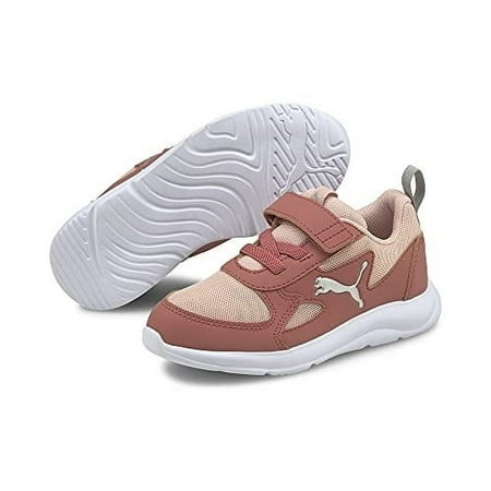 PUMA Fun Racer AC (Little Kid) 10 - LOTUS-PUMA SILVER