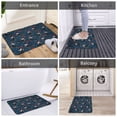 thumbnail image 5 of Bingfone Christmas Dachshund Door Mat 16"x24" Front Entrance Non-Slip Low Profile Washable for Entryway, 5 of 7